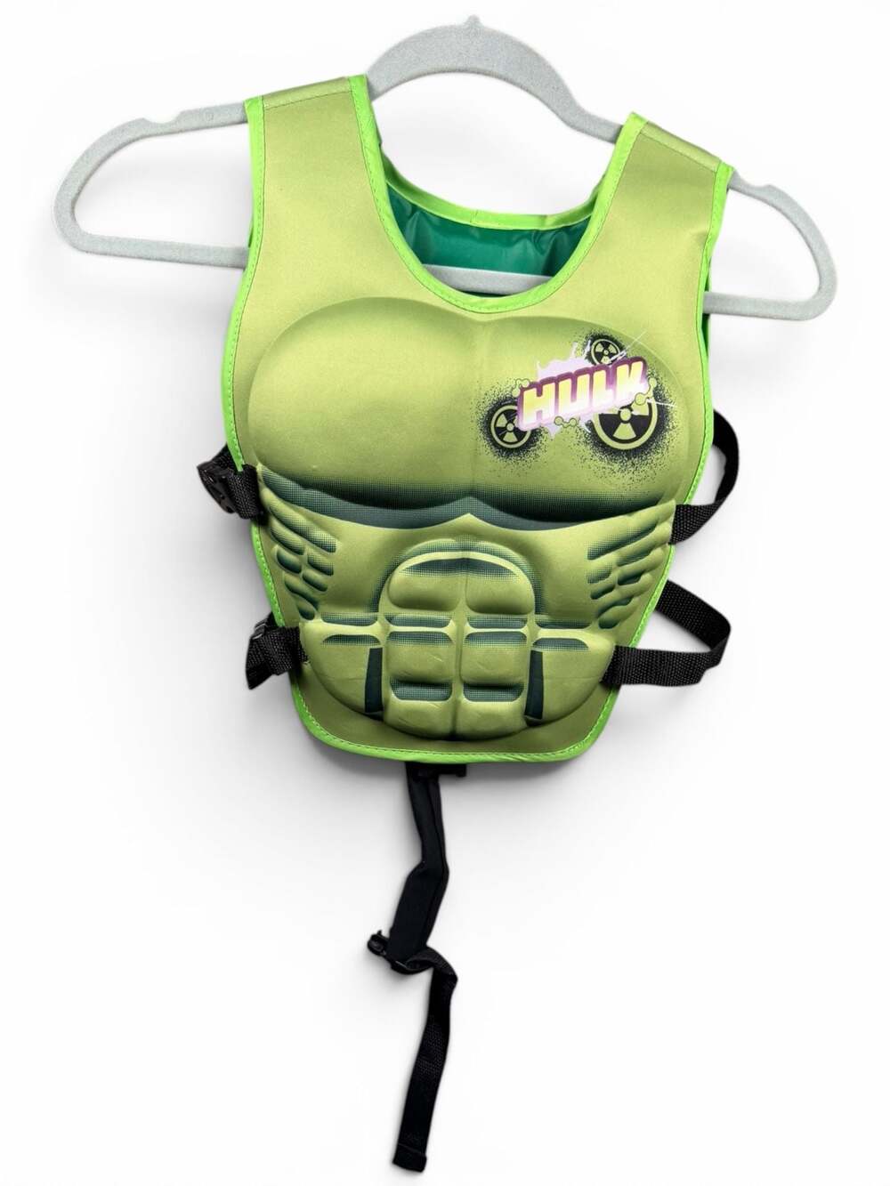 Marvel Avengers Hulk 3D Sculpted Muscle Chest Kids Swim Vest
